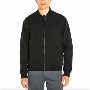 NWT Banana Republic Men's Classic Black Bomber Jacket